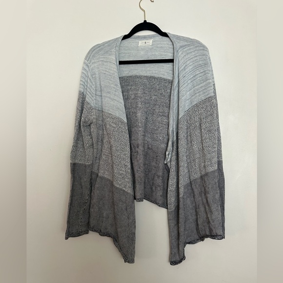 Lou & Grey Sweaters - Lou & Grey Open Front Cardigan Sweater Long Sleeve Thin Knit